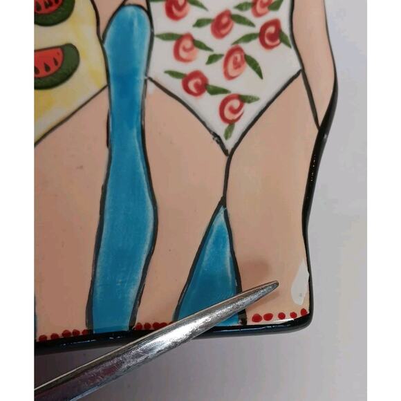 2003 “BEST FRIENDS” FUNSEEKER Janis Joplin No. 6445 Platter Westland Gift - Picture 5 of 10